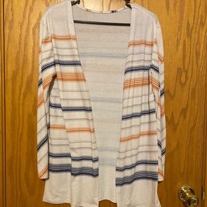 Striped cardigan